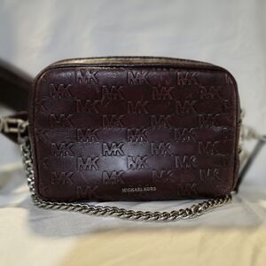 Michael Kors Burgundy Crossbody Bag